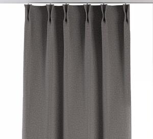 Double pinch pleat curtain