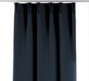 Double pinch pleat curtain