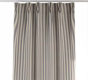 Double pinch pleat curtain