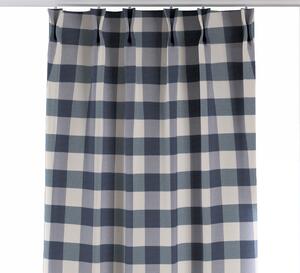 Double pinch pleat curtain
