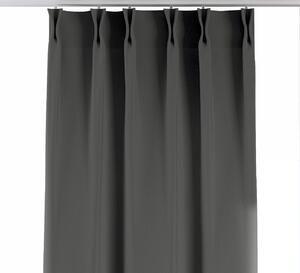 Double pinch pleat curtain