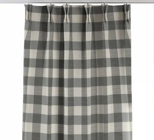Double pinch pleat curtain