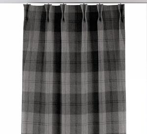 Double pinch pleat curtain