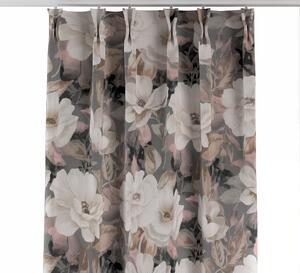Double pinch pleat curtain