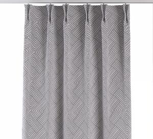 Double pinch pleat curtain