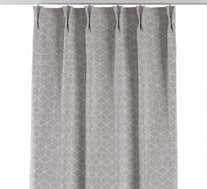 Double pinch pleat curtain