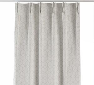 Double pinch pleat curtain
