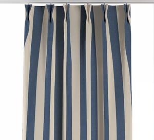 Double pinch pleat curtain
