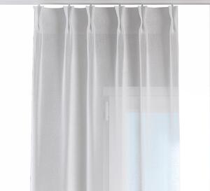 Double pinch pleat curtain