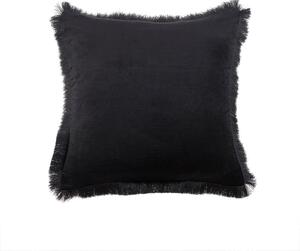 Keston Velvet Cushion Grey