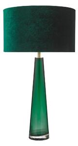 Dar lighting SAM4224 Samara 1 Light Table Lamp Green Glass Base Only