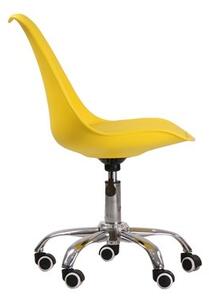 Orsen Yellow Comfy Swivel Office Chair