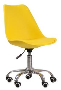 Orsen Yellow Comfy Swivel Office Chair