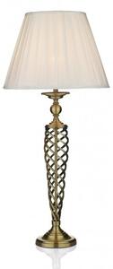Dar lighting SIA4275 Siam Table Lamp Antique Brass with Shade (Twin Pack)