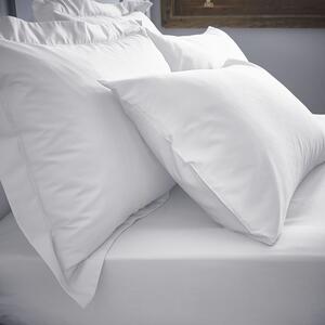 Bianca Cotton 200 Thread Count Deep Bed Linen Fitted Sheet White