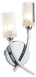 Dar MOR0950 Morgan Modern Chrome Wall Light