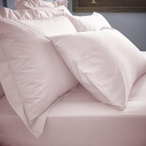 Bianca Cotton 200 Thread Count Deep Bed Linen Fitted Sheet Blush