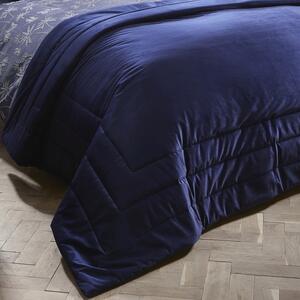 Laurence Llewelyn Bowen Chic Bedspread 150cm x 220cm Navy