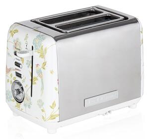 Laura Ashley VQSBT582WSUK Elveden 2 Slice Toaster - White