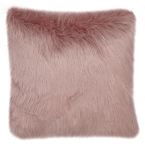 Fluffy Faux Fur Cushion Cover Pink