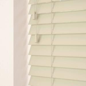 35mm Primary Wood Venetian Blinds Parchment