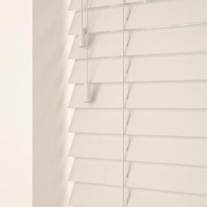 50mm Primary Wood Venetian Blinds Old White