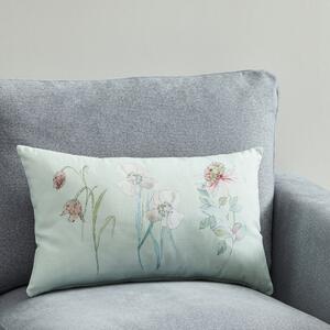 Meadow 30cm x 50cm Cushion Green, Blue and Pink