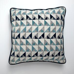 Portland Triangle Cushion Blue