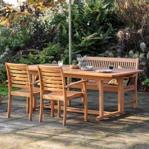 Pires 300cm Outdoor Extending Dining Table - Natural