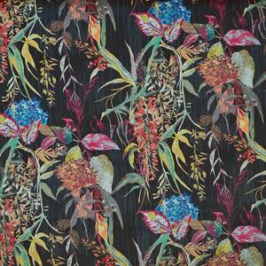 Prestigious Textiles Botanist Velvet Fabric Ebony