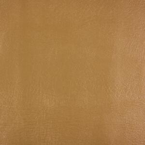 Heavy Faux Leather Curtain Fabric Mustard
