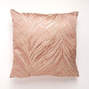 Marble Shimmer Blush Cushion Cover Blush
