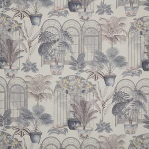 Victorian Glasshouse Curtain Fabric Putty
