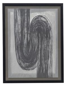Avenue 78cm x 60cm Abstract Charcoal