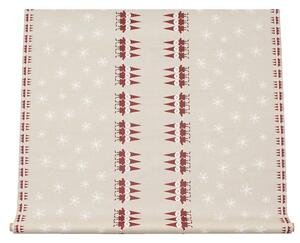 Almedahls Tomtenisse fabric large elves beige