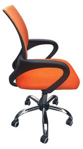 Tate Mesh Back Orange Office Chair