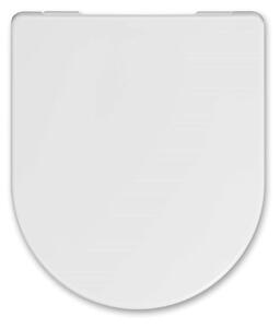 Cedo Plastic D-Shape Toilet Seat - White