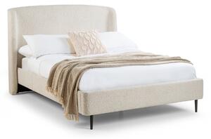Eden Ivory Boucle Bed Ivory