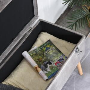 Velvet Touch Storage Blanket Box