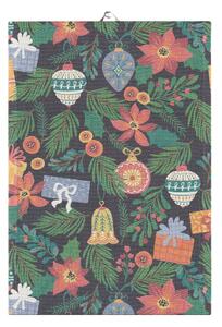 Ekelund Linneväveri Christmas tree kitchen towel 35x50 cm Green