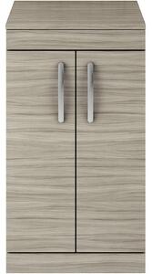 Balterley Rio 500mm Freestanding 2 Door Vanity With Worktop - Driftwood
