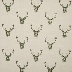 Stags Fabric Charcoal