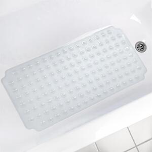 PVC Double Suction Bath Mat - Clear