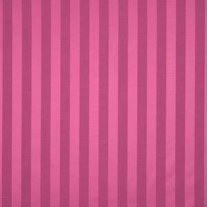 Ascot Stripe Curtain Fabric Fuchsia