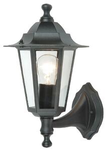 Lutec Corniche E27 Outdoor Wall lantern - Black