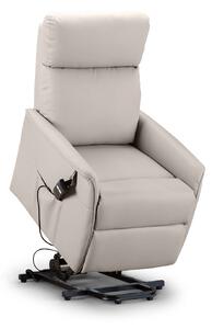 Helena Rise Pebble Leather Recline Chair
