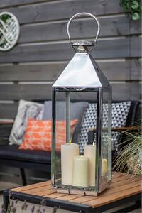 Palma Stainless steel lantern 65cm