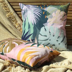 Leafy Blush Outdoor Cushion Blush (Pink)