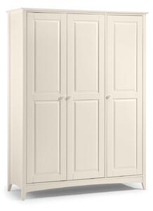 Cameo 3 Doors Stone White Wardrobe