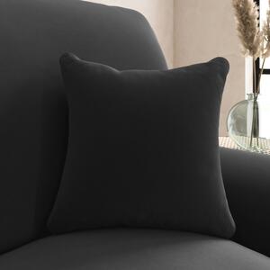 Luxury Velvet Scatter Cushion Black